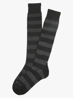 Carpenter Calze lunghe da uomo in caldo cotone - nero