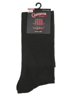 Carpenter Calze lunghe da uomo in caldo cotone - nero