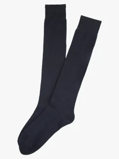 Carpenter Calze lunghe da uomo in caldo cotone - blu scuro