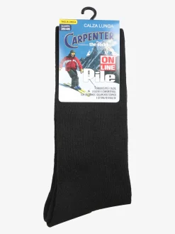 Carpenter Calze lunghe uomo in pile tinta unita