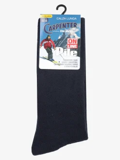 Carpenter Calze lunghe uomo in pile tinta unita