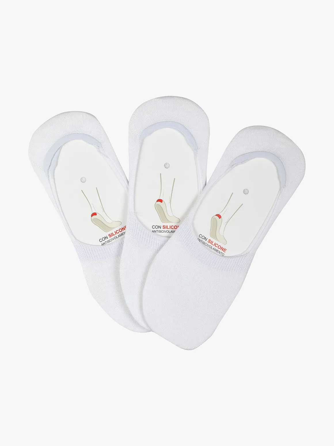 Carpenter 3 Paia di calze salvapiede unisex