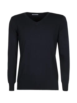 Cashtouch Pullover da uomo in tinta unita