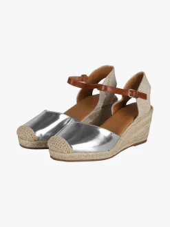 Castalan Campesine donna in similpelle metallizzata