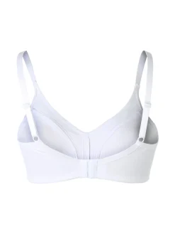 Charme Attrazione Italiana Reggiseno sfoderato in cotone senza ferretto COPPA B - bianco