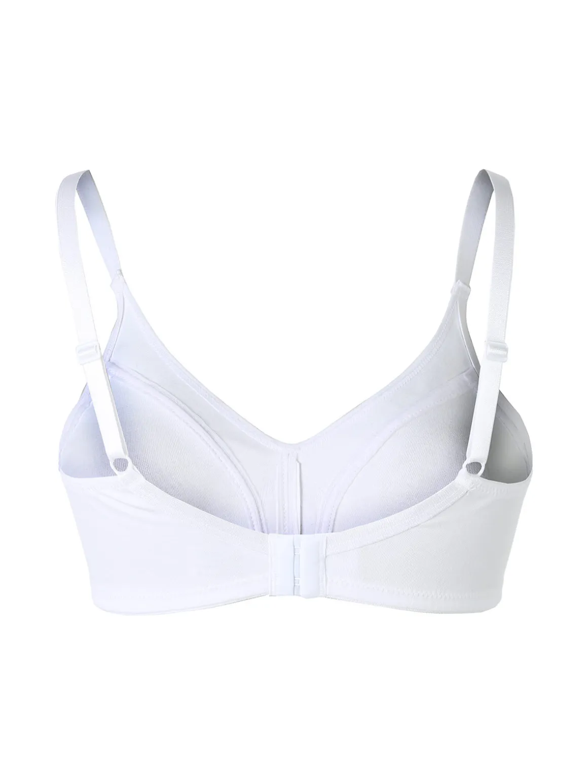 Charme Attrazione Italiana Reggiseno sfoderato in cotone senza ferretto COPPA B - bianco