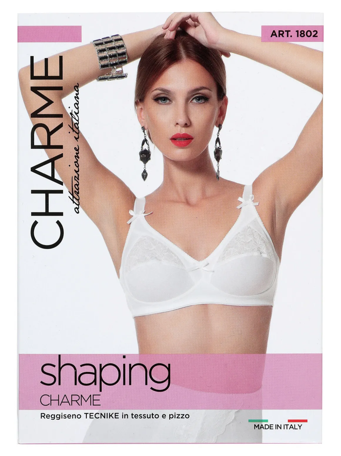 Charme Attrazione Italiana Reggiseno Tecnike coppa C senza ferretto