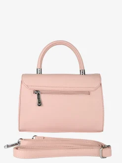 Charro Borsa a mano da donna con patta e chiusura a girello - rosa