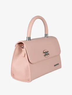 Charro Borsa a mano da donna con patta e chiusura a girello - rosa