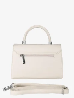 Charro Borsa a mano da donna con patta e chiusura a girello - beige