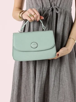 Charro Borsa a mano da donna con tracolla - verde chiaro