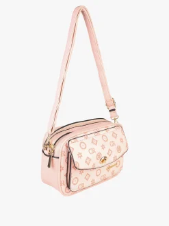 Charro Borsa a tracolla da donna con stampe - rosa