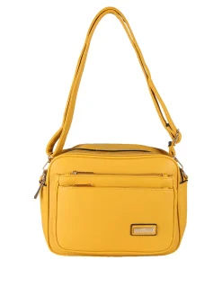 Charro Borsa a tracolla da donna multitasche - giallo