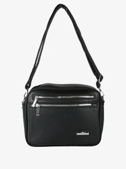 Charro Borsa a tracolla da donna in ecopelle - nero