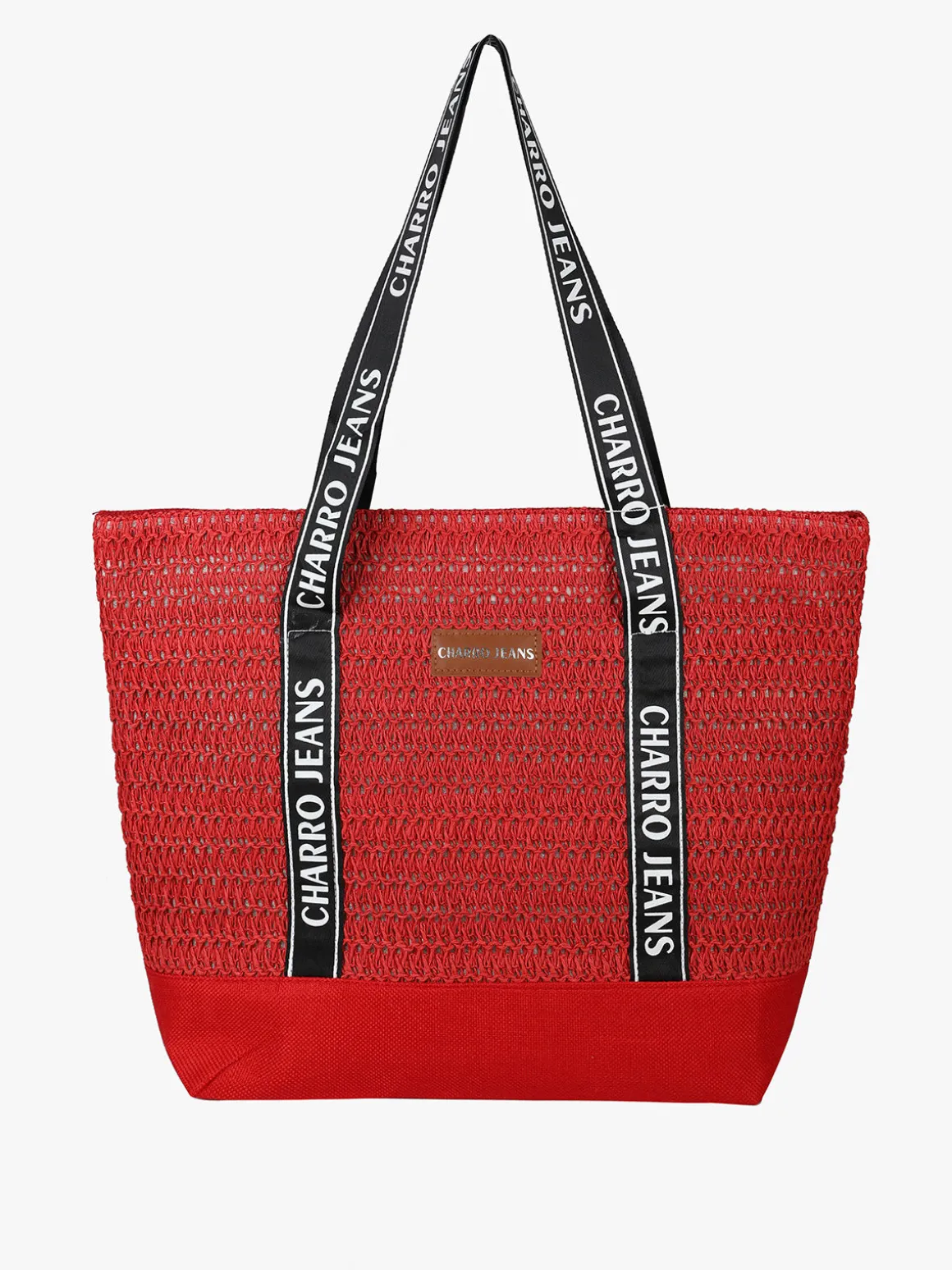 Charro Borsa da mare in paglia