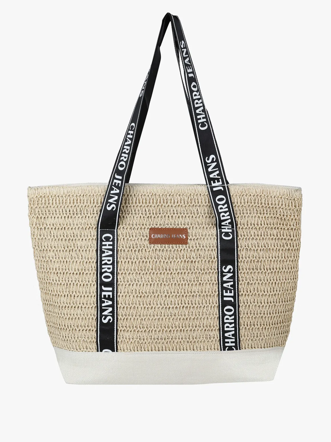 Charro Borsa da mare in paglia