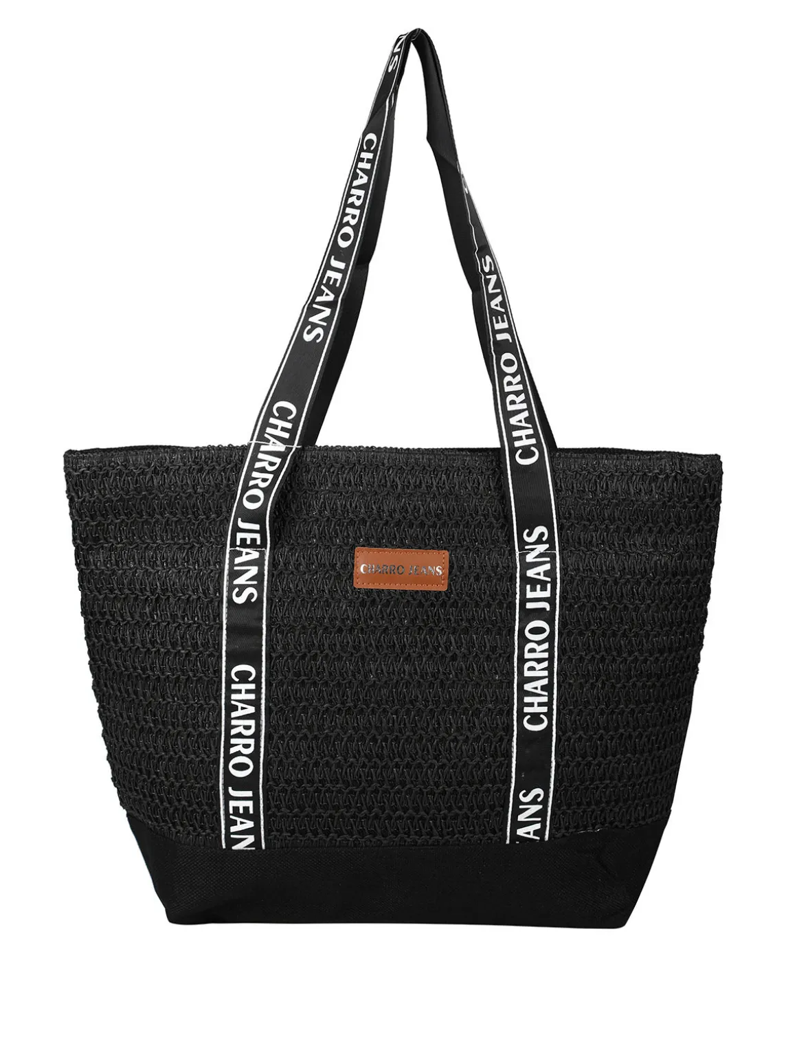 Charro Borsa da mare in paglia