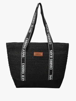 Charro Borsa da mare in paglia
