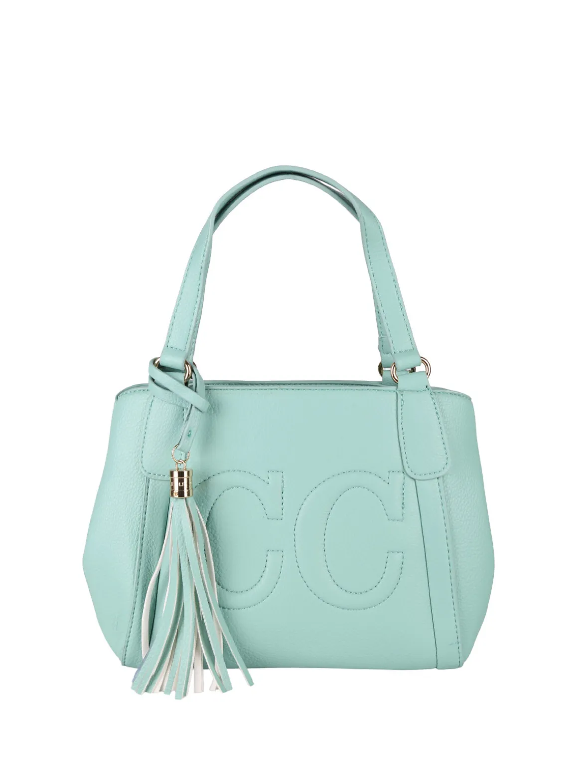 Charro Borsa donna mini tote in ecopelle - verde chiaro