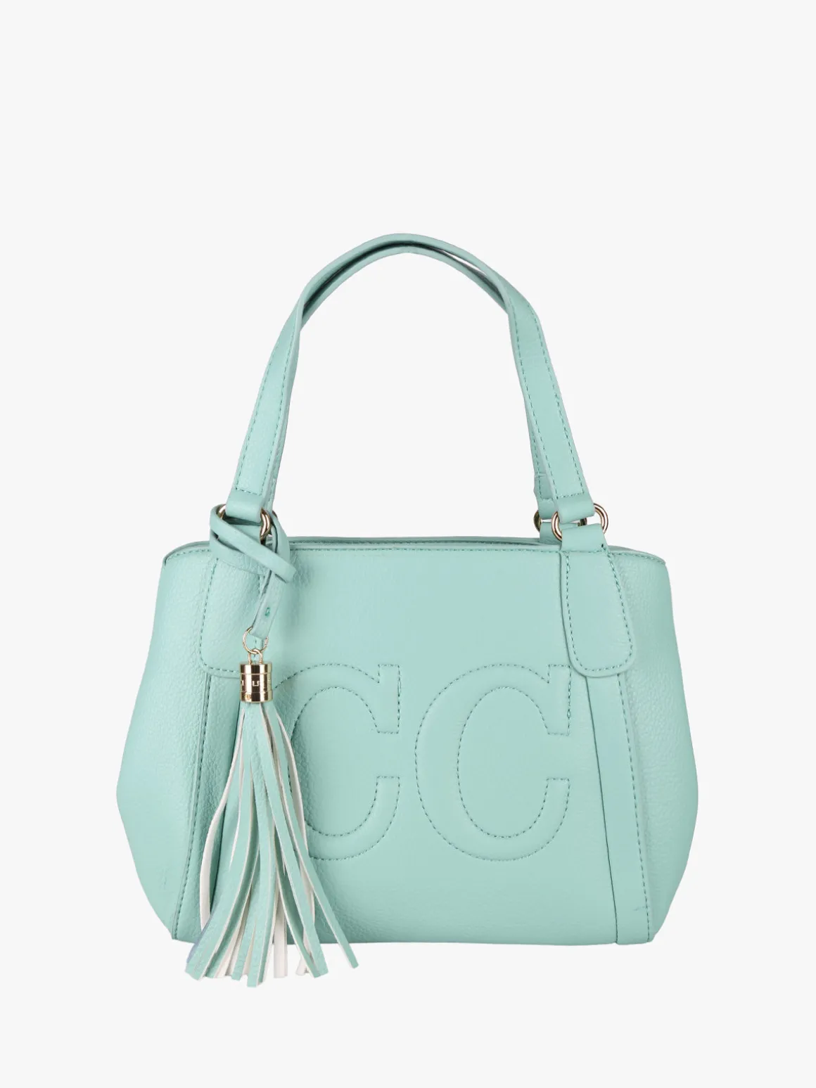 Charro Borsa donna mini tote in ecopelle - verde chiaro