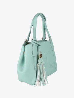 Charro Borsa donna mini tote in ecopelle - verde chiaro