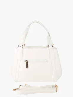 Charro Borsa donna mini tote in ecopelle - bianco
