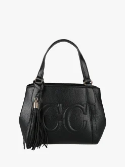 Charro Borsa donna mini tote in ecopelle - nero