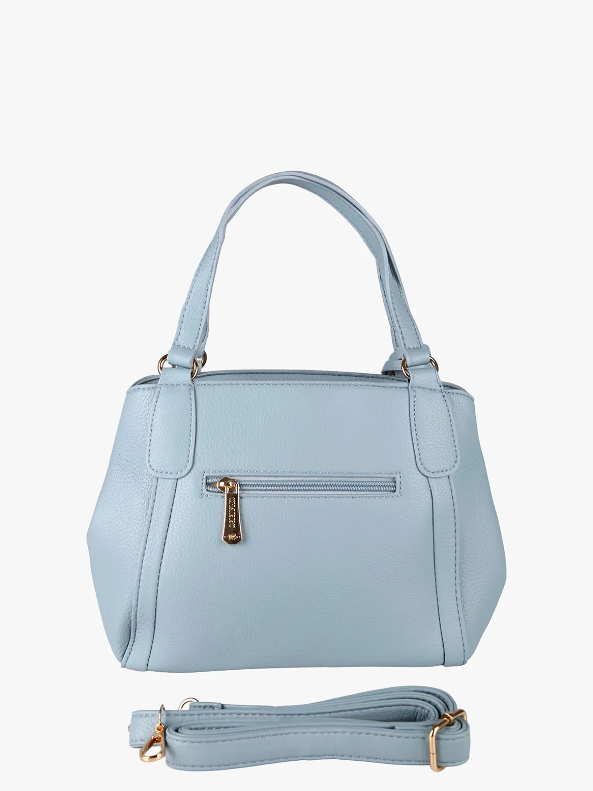 Charro Borsa donna mini tote in ecopelle - azzurro