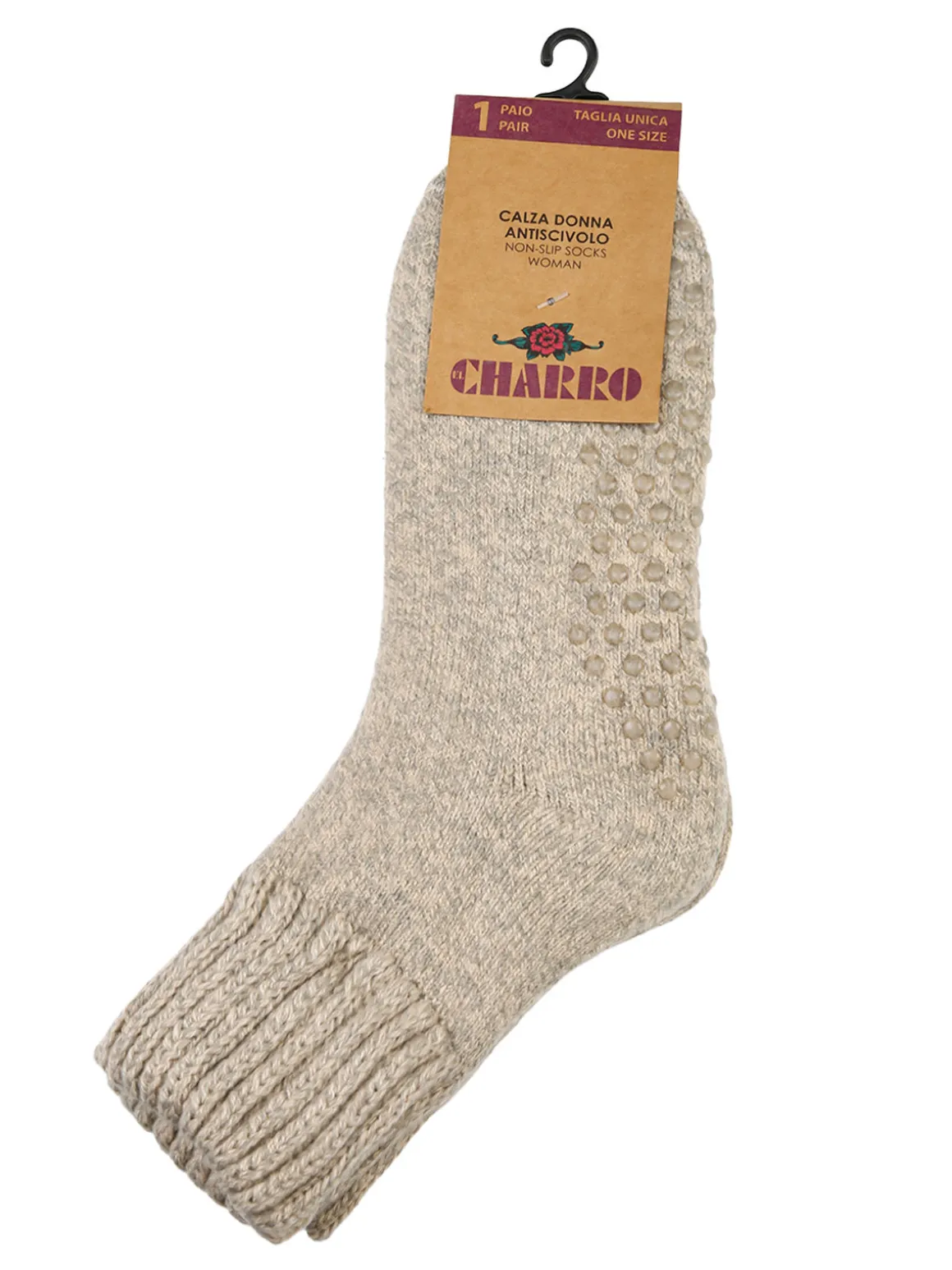 Charro Calze antiscivolo donna - beige