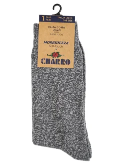 Charro Calze corte morbide da uomo - grigio scuro