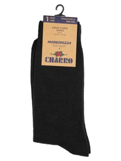 Charro Calze corte morbide da uomo - nero