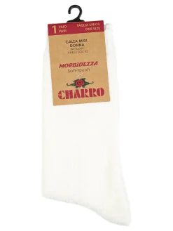 Charro Calze midi da donna morbide - panna
