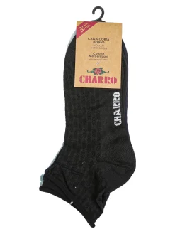 Charro Confezione da 3 paia di calze corte da donna