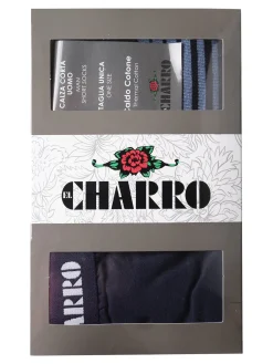 Charro Confezione regalo da uomo boxer + calze corte