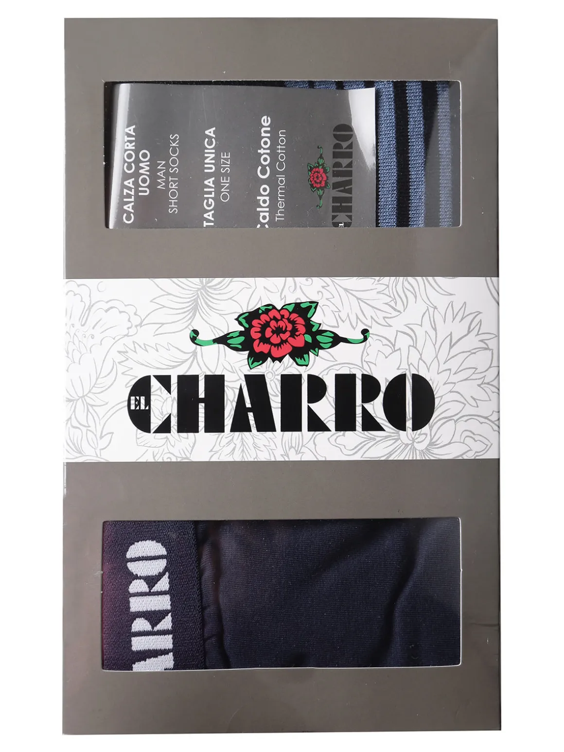 Charro Confezione regalo da uomo boxer + calze corte