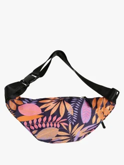 Charro Marsupio floreale in nylon - lilla