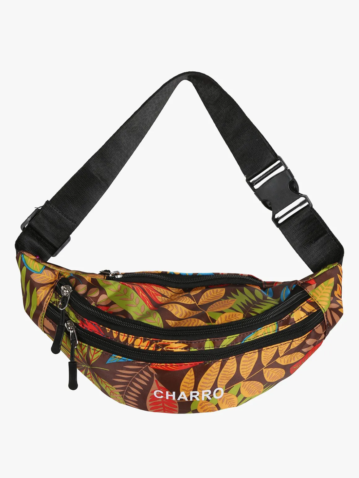 Charro Marsupio floreale in nylon - giallo