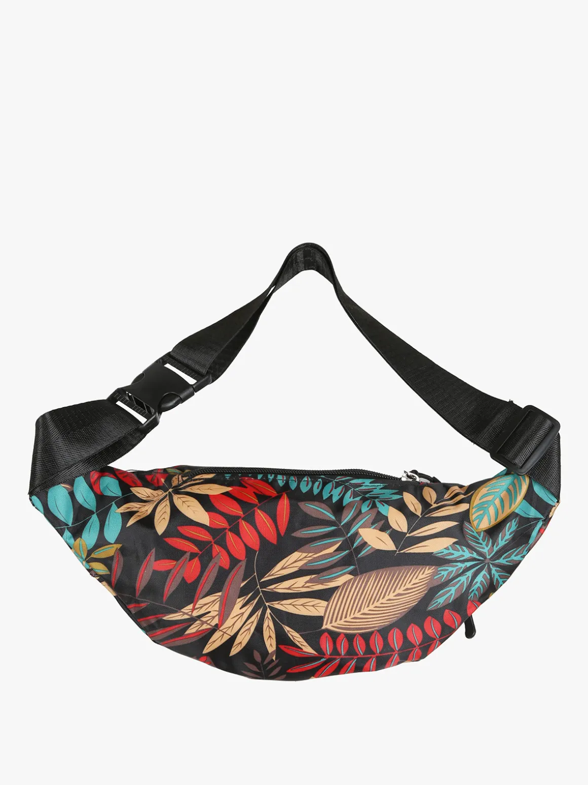 Charro Marsupio floreale in nylon - rosso