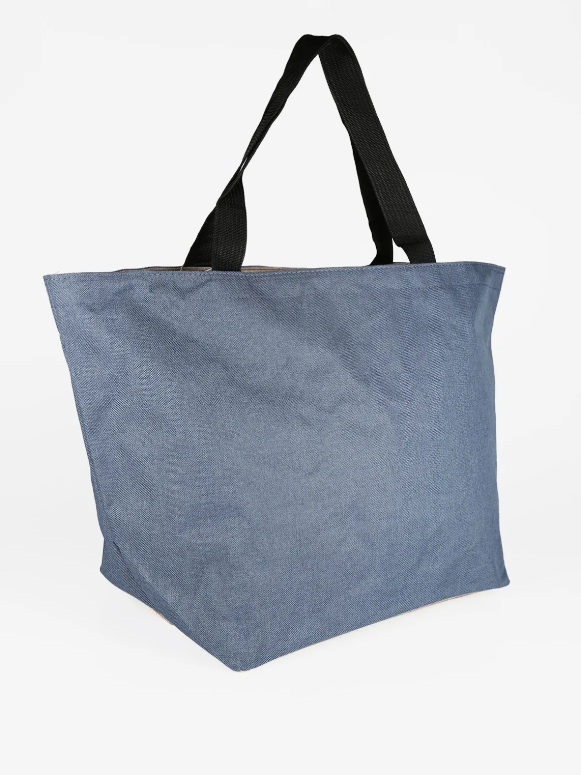 Charro Maxi borsa donna in tessuto bicolor