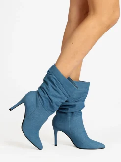 Chiara Foscari Stivaletti donna effetto jeans