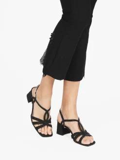 Ciaodea Sandali da donna con glitter e strass