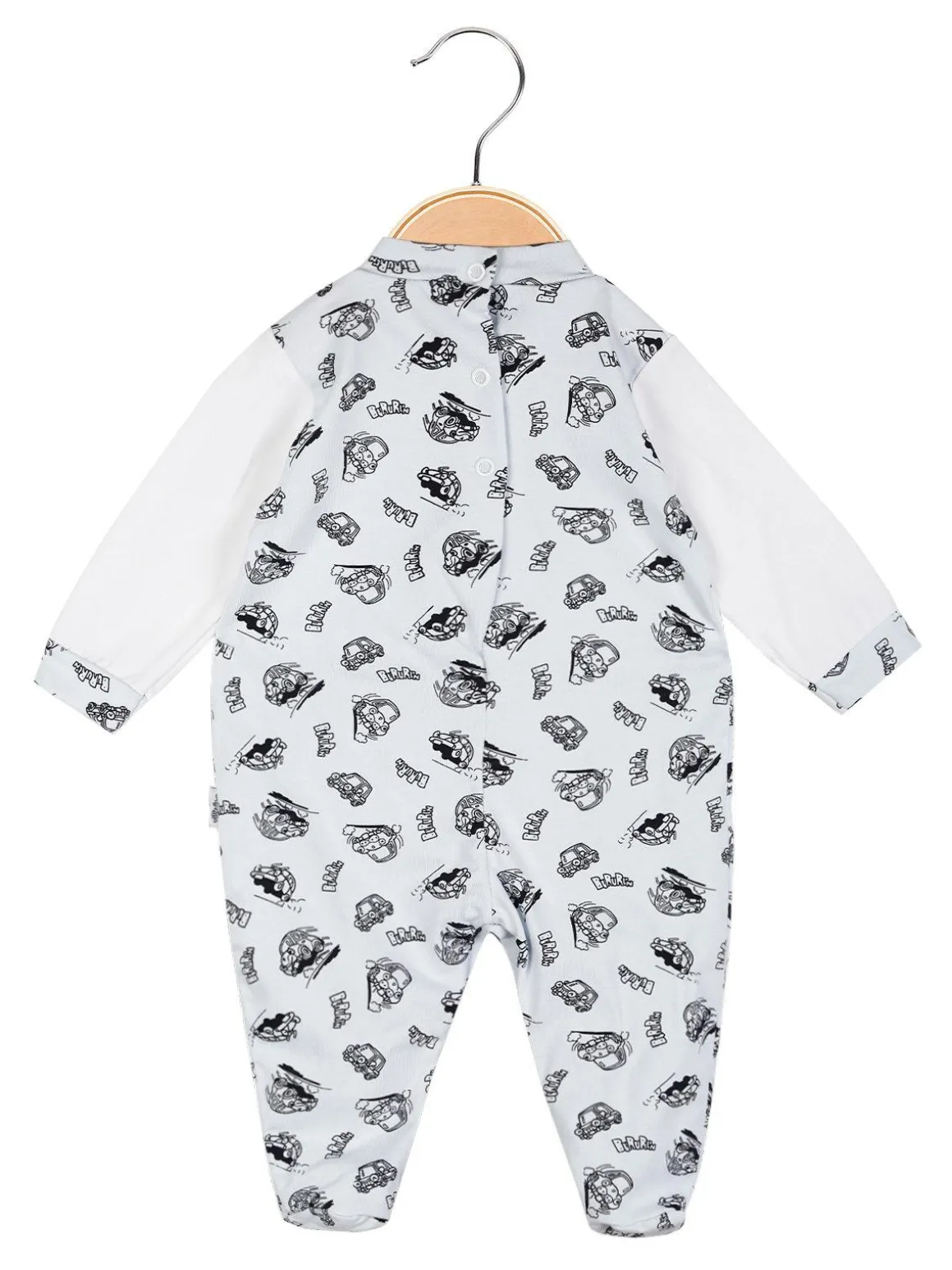 Ciliegina Tutina baby da neonato in cotone con stampe