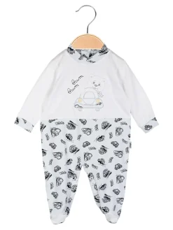 Ciliegina Tutina baby da neonato in cotone con stampe