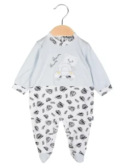 Ciliegina Tutina baby da neonato in cotone con stampe