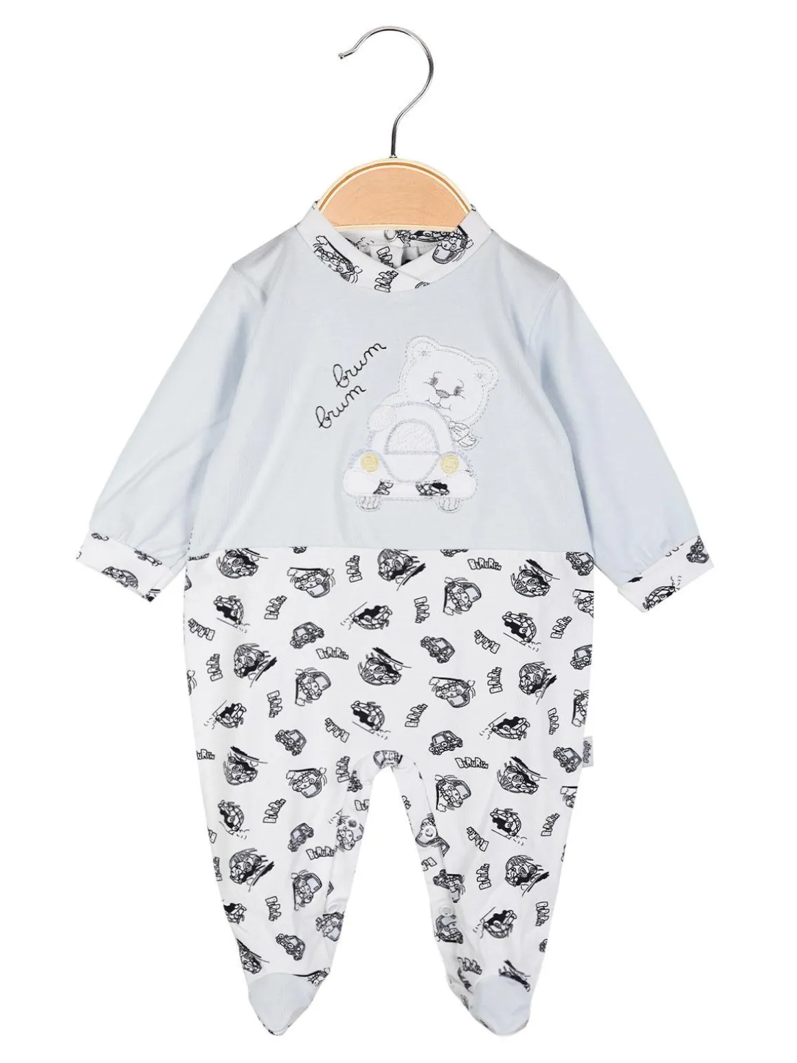 Ciliegina Tutina baby da neonato in cotone con stampe