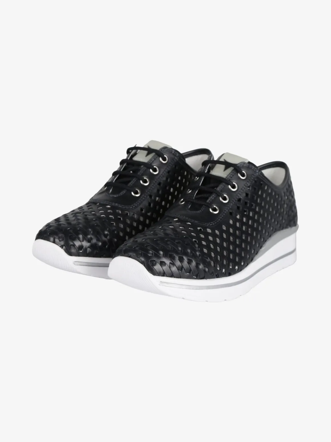 Cinzia Sneakers in pelle stringata donna