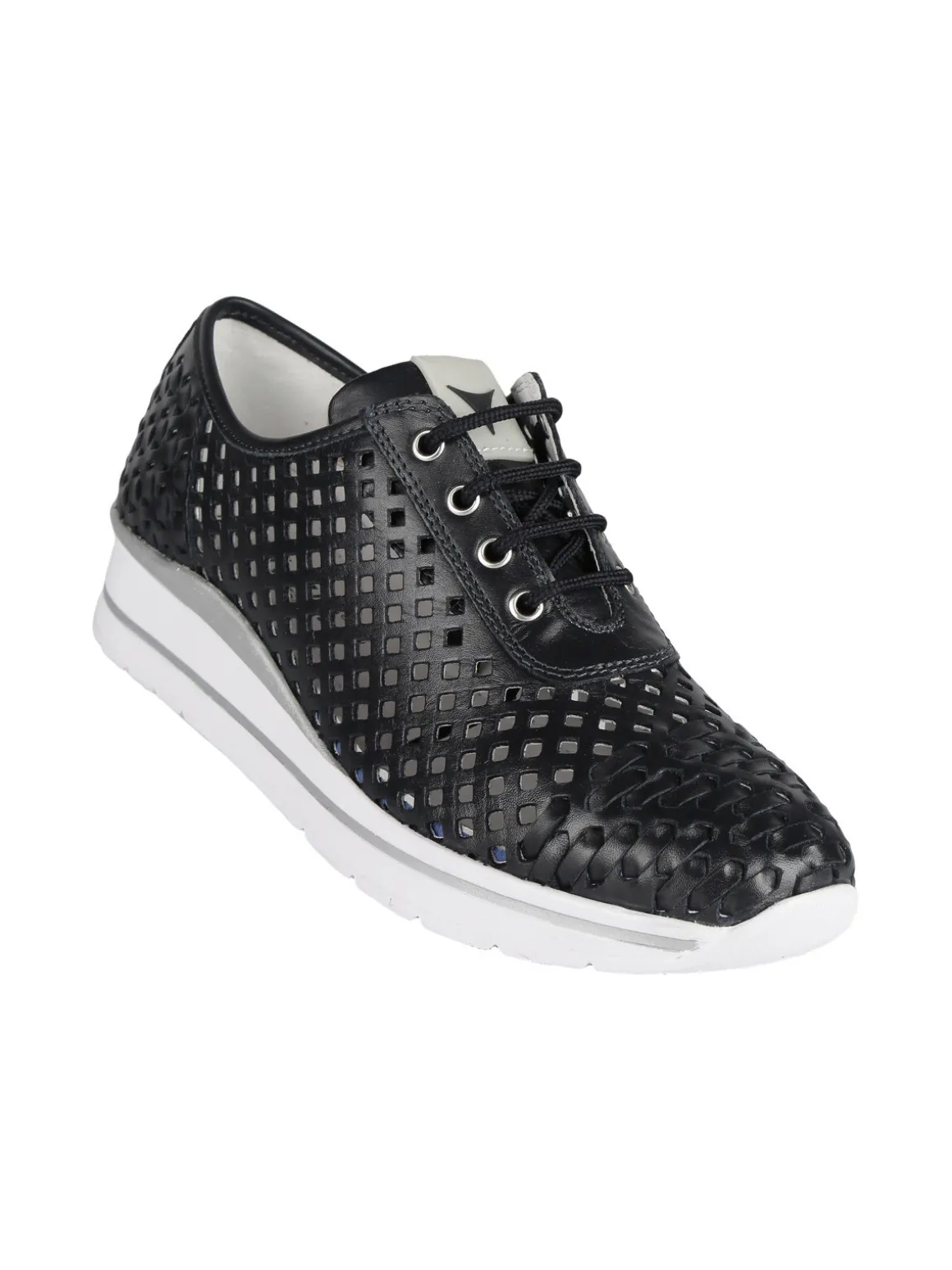 Cinzia Sneakers in pelle stringata donna