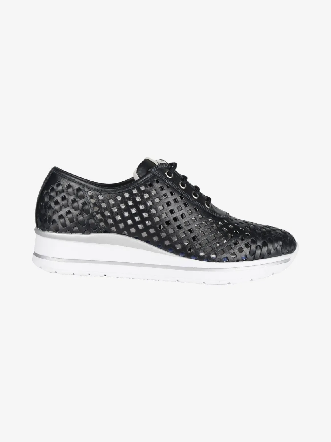 Cinzia Sneakers in pelle stringata donna