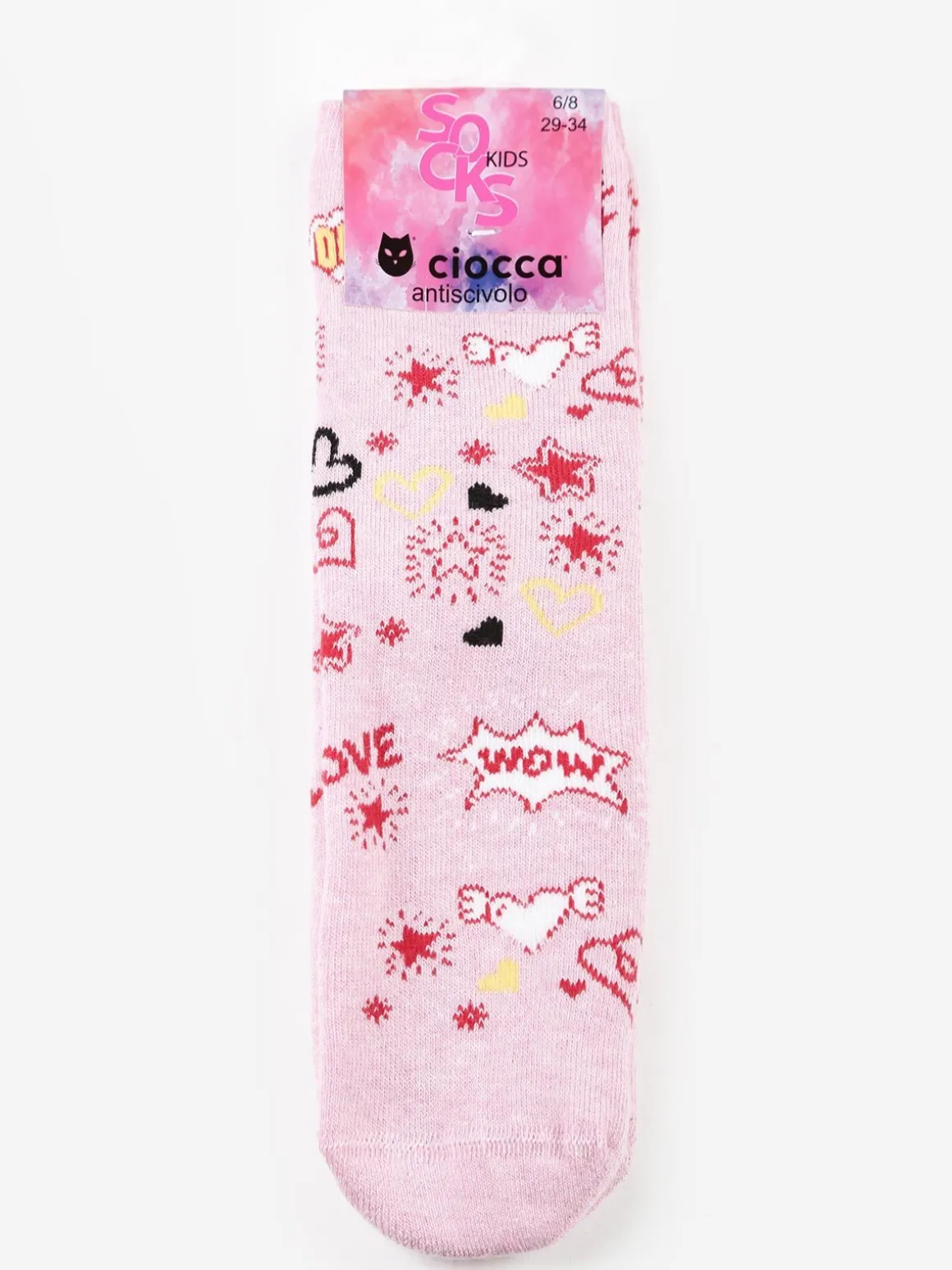 Ciocca Calze antiscivolo bimba con stampe