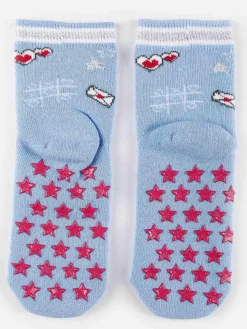 Ciocca Calze antiscivolo da bambina con stampe